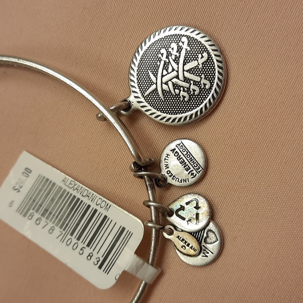 NWT, Alex and Ani Seven Swords Bracelet - Picture 6 of 9